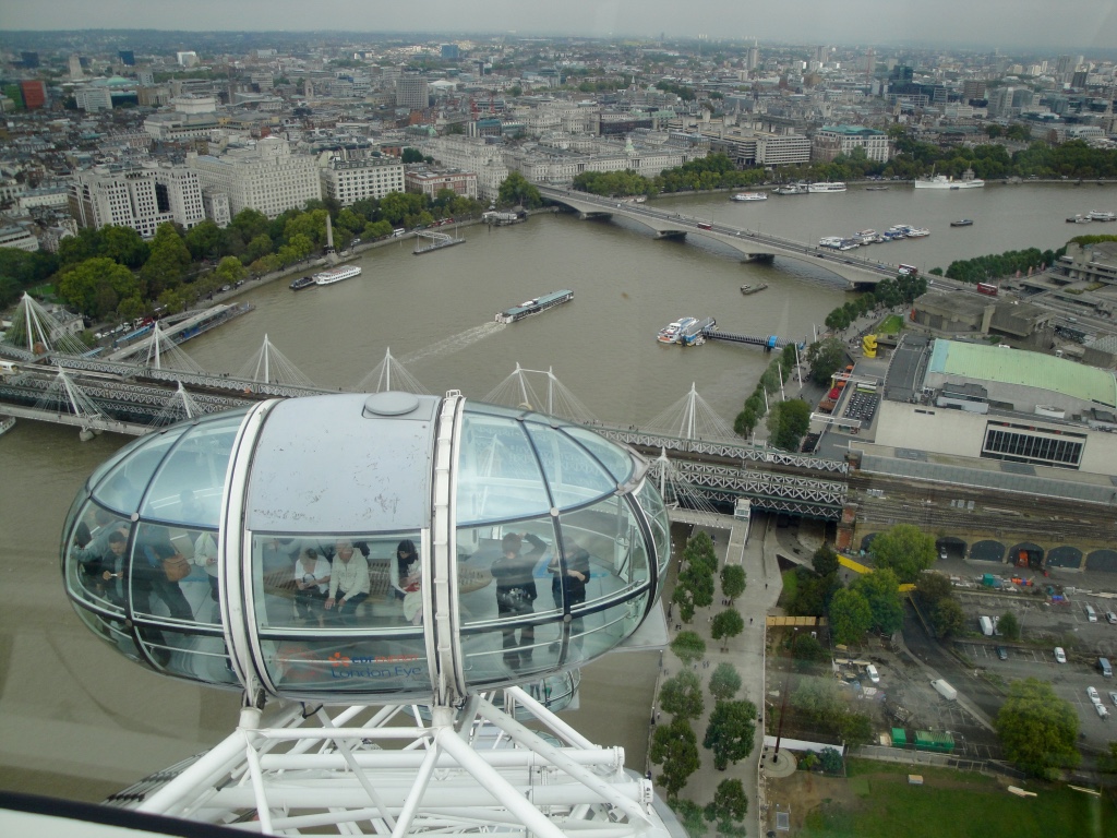 Inglaterra: London Eye, a roda-gigante de Londres