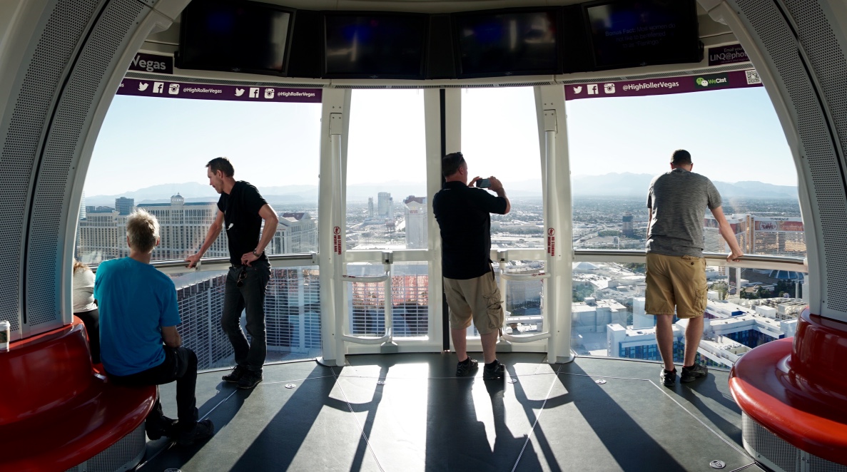 3 lugares para ver Las Vegas do alto Viajonários