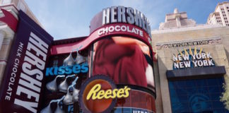 Las Vegas: el mundo del chocolate de Hershey