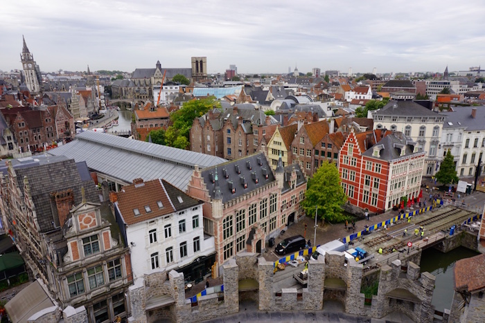 Bélgica: Gravensteen - Castelo dos Condes em Ghent