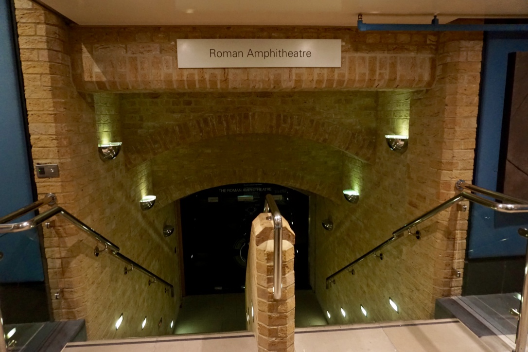 Londres: Guildhall Art Gallery y anfiteatro romano