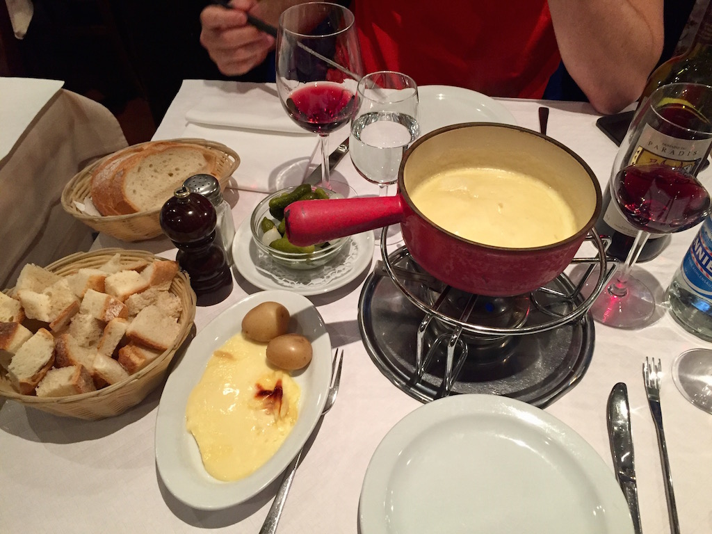 Switzerland: Fondue Restaurant in Geneva