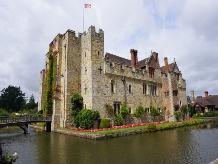 Inglaterra: Hever Castle - o castelo de Ana Bolena