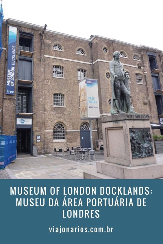 Museum of London Docklands: Museu da Zona Portuária de Londres - Viajonários
