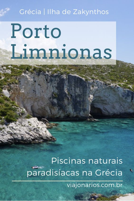 Grécia: Piscina natural de Porto Limnionas em Zakynthos - Viajonários