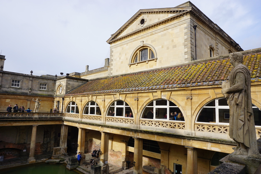 Inglaterra: As incríveis Termas Romanas de Bath