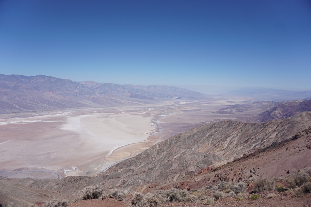 Death Valley: Ruta en el parque nacional del desierto en California