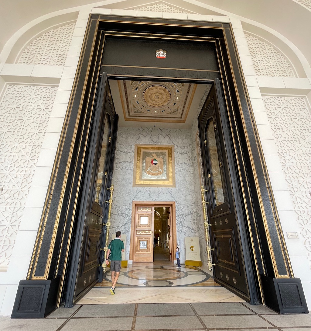 Qasr Al Watan: El Palacio Presidencial de Abu Dabi