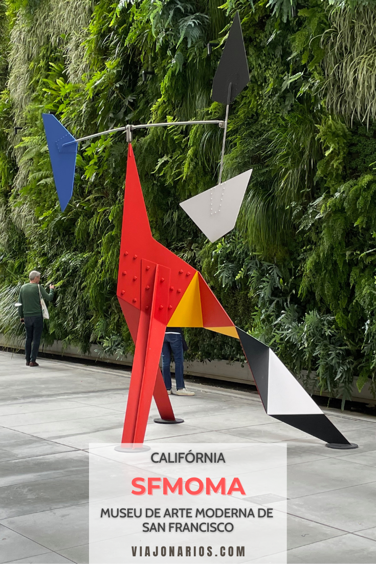 SFMOMA: Museu de Arte Moderna de San Francisco | https://viajonarios.com/sfmoma/ | #viajonarios #sfmoma #museuartemoderna #sanfrancisco #california