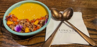 Hawaii: comida asiática en el restaurante Lineage en Maui
